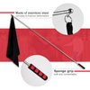 GAITWIN Horse Training Flag Equipment 5 Pcs with 1Pcs Telescopic Flag Pole Lunge Whip Stick for Horsemanship Supplies - Upgrade Stitched Loop Design