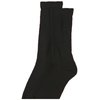 MediPEDS Men's 8 Pack Diabetic Crew Socks with Non-Binding Top, Black, Shoe Size: Men 9-12 / Women 10-13