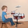 Chilartalent Kids Drum Set Plastic Toy Drum Set for Kids 1 - 5 Years Old Boys Girls Musical Instruments Playing Beats Toys Ideal Gift Toy for Toddlers