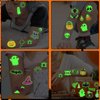 Ozepao 10 Sheets Halloween Temporary Tattoo Stickers Set, 88 Unique Designs with Pumpkins, Skulls, Skeletons, Ghosts, Bats, and More | Perfect for Party Favors, Supplies, and Decoration