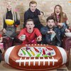 Football Inflatable Cooler for Parties Serving Bar for Football Party Supplies Football Party Decorations