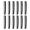 Allegro Combs 415 Hair Comb Mens Comb Beard Comb Hair Combs For Women Mustache Comb 12 Units.