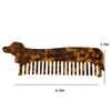 Generic Cute Dachshund Hair Comb for Girls - Detangles and Smooths Hair with Adorable Animal Shape Design. (Dachshund)