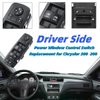 68139805AB Front Driver Side Master Power Window Switch Replacement for 2011-2020 Chrysler 300, 2015-2017 Chrysler 200, 2011-2019 Dodge Charger, 2016-2022 Ram 1500 2500 3500 4500 5500, OE 68139805AA