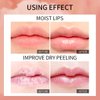 Alisesun 3 Color Pearlescent Lip Oil Hydrating Tinted Plump Lip Gloss Transparent Toot Lip Oil, Glass Lip Glow Oil Fresh Texture & Non-sticky, Nourishing Repairing Lightening Lip Lines Lip Care- 02