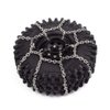 2Pcs Metal Snow Anti-Slip Tires Metal Steel Chain For 1/10 RC Rock CrawlerTRX-4 TRX4 Axial SCX10 90046
