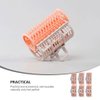 KALLORY 6pcs Hair Rollers Hair Curlers, Self Grip Hair Curlers Hairdressing Rollers with Clips Hair Styling Tools for Girls