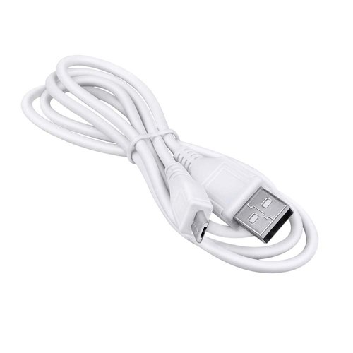 PK Power 5ft White Micro USB Charging Cable Cord for Remington MB4110 HC-5750 HC-5950 MB-5350 MB-4550 MB4550T Rechargeable Men's Mustache Precision Power Haircut Beard Trimmer Grooming Shaver Clipper