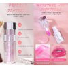 Magic Color Changing Lip Oil, Plumping Moisturizing Color Changing Lip Gloss Oil, Long Lasting Nourishing Non-sticky Fresh Texture. (Pearlescent Color Changing)