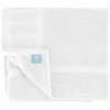 White Classic Luxury Bath Mat Floor Towel Set - Absorbent Cotton Hotel Spa Shower/Bathtub Mats [Not a Bathroom Rug] 22"x34" | 2 Pack | White