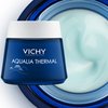 Vichy Aqualia Thermal Spa Face Night Cream and Overnight Mask with Hyaluronic Acid, Moisturizer for Face and Neck, Moisturizing Night Time Anti Wrinkle Cream, Light Scent, Paraben Free
