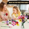 Utbttor Flowers Bouquet Building Set, Flower Botanical Collection Building Kit Toys Office Home Decoration, Valentine Day, Birthday, Mother's Day, for Him and Her Kids Adults(No Vase)-699Pcs