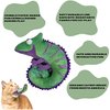 ME GUSTA PET Lizard Catnip Toys with North American Catnip | Lizard Cat Toy Crinkle Paper Sound | Lizard Kitten Toy Teething Chew | Cats Kicker Crinkle Paper | Chameleon Cat Toy 4.5-INCH