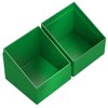 Ultimate Guard Boulder Solid 100+, Deck Case for 100 Double-Sleeved TCG Cards, Green, Secure & Durable Storage for Trading Card Games, No Transparency