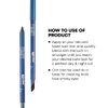Recode Turning Heads Crayon Gel Eyeliner Pencil comes with Smudger on other side, longlasting, Water-proof & smudge-proof Formula, Blue, 1.2gm