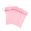 50 Pcs Pink 5x7 Sheer Drawstring Organza Bags Jewelry Pouches Wedding Party Favor Gift Bags Gift Bags Candy Bags [Kyezi Design and Craft]