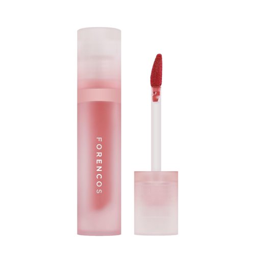 FORENCOS Bisou Velvet Lip Tint, Soft Easy Finger Smearing, High Pigmentation, Matte Finish, Non-S...