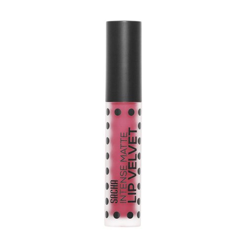 Intense Matte Lip Velvet by Sacha Cosmetics, Long Lasting Liquid Lipstick Lip Color Makeup, Best Lip Stain Tint Stick, 0.17 oz, Leading Lady
