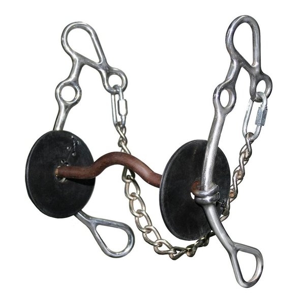 REINSMAN Josey Go-Around Combination Bit for Horse - 5" Mouth - Stage C