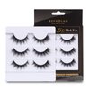 Lashes Mink Natural False Eyelashes - Bepholan Fake Eyelashes Natural Look 3-Pack Cat Eye Lashes Manga Eyelashes Fluffy,XMZ209
