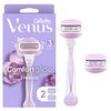 Gillette Venus ComfortGlide Freesia Women's Razor - 1 handle + 2 refills