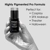 Mehron Makeup CreamBlend Stick | Face Paint, Body Paint, & Foundation Cream Makeup | Body Paint Stick Perfect for Halloween Makeup .75 oz (21 g) (Silver)