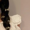 Totelux Gold Bow Hair Clips Metal Alligator Clips Cute Bow Hair Barrettes for Women Girls Hair Accessories Birthday Wedding Party Supplies Gift 4PCS