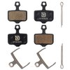D Dymoece 2 Pairs Bike Disc Brake Pads for Avid Elixir 1 3 5 7 9 R ER CR Mag Sram XO XX X7 X9 XXWC DB1 DB3 DB5