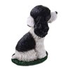 Animal Den Cocker Spaniel Black and White Dog Bobblehead Figure for Car Dash Desk Fun Accessory