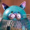 Metal Cat Coin Piggy Bank for Adults, Animal Money Bank with Bottom Cap, Creative and Practical Cat Gifts for Cat Lovers, Birthday& Christmas, Decoration for Home, Office, Living Room& Bookshelf