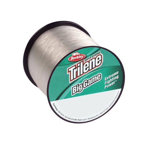 Berkley Trilene® Big Game™, Clear, 15lb | 6.8kg, 900yd | 822m Monofilament Fishing Line, Suitable for Saltwater and Freshwater Environments Coastal Brown