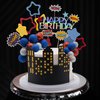 Hero Themed Birthday Party Supplies, Superhero Birthday Decorations, Boys' Birthday Cake Decorations, Superhero Birthday Cake Decorations, Used To Celebrate Hero Themed Birthday Parties