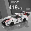 HIGH GODO Racing Cars Building Block Sets for Boys,Super Car Building Kit, Cool DIY Bricks Collectible Model Toy Car for Adults Kids 6 7 8 12+, 419 Pieces
