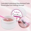 FADLASH Lash Extension Remover, 15g Cream, Natural, Peach-15g, Quickly & Low Irritation, Sensitive Skin, Salon Lash Glue Remover