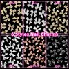 UOTEY 60 Pcs Metal Bow Nail Charms, Alloy Nail Bows 3D Golden Silver Gray Bowknots Charms for Nails, Luxury Shiny Bow Tie Nail Gems Charms, Nail Art Accessories Manicure Nails DIY Charms