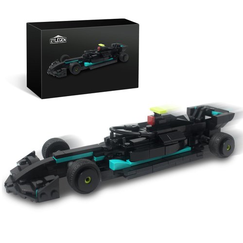 ZYLEGEN Speed Champions Racing Car Building Toy, F1 Car Building Kit, Formula 1 Car Technic Building Sets for Kids and Adults for Birthday,Chiristmas, (W14)