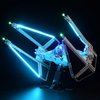 LightGo LED Lighting Kit for Star Wars Lego 75382 TIE Interceptor Building Set, Not Include Model (Classic Version)