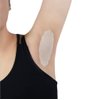 Underarm Sweat Pads, 5 Pcs Invisible Self-adhesive Cotton Armpit Antiperspirant Sticker, Disposable Anti Perspiration Absorbent Deodorant Prevention Pad, for Men & Women Reduce Armpit & Foot Sweat
