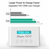 Gens ace IMARS III Pro Balance Charger 100W 10A Lipo Battery Charger for LiPo/Li-ion/Life/LiHv Battery (1-6S), NiMH Charging (3-18S), RC Hobby Smart RC Battery Charger LCD Display