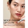 HINCE Mood Enhancer Lip Glow, Moisturizing Lip Balm with Shea Butter & Sweet Almond, Non-Sticky and Long-lasting Tinted Lip Tint with Buttery Balm Texture for Neutral Color 0.2oz. (1, CHILL OUT, 07)