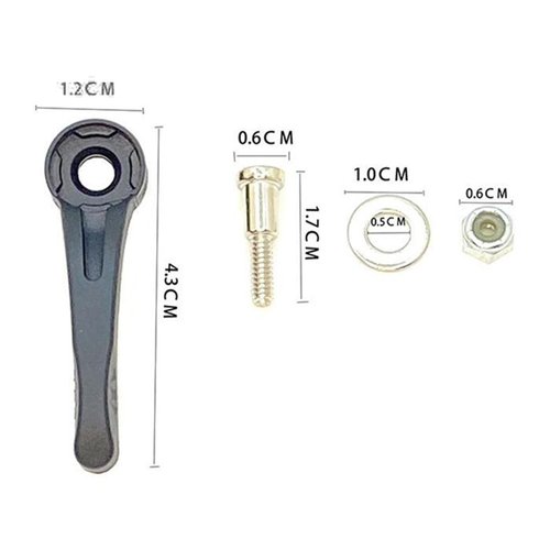 Hair Clippers Adjusting Lever Dial Button Accessories for Wahl DIY Electric Clippers Magic Clip 8148/8504/8591/1919 Repair Part (2 x Adjusting Lever)