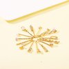 Doromy 15 Packs Rhinestone Faux Pearl Wedding Hair Accessories - Elegant Golden Bobby Pins, Hollow Design Hair Clips and Barrettes for Women Girls