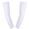 The Elixir 4 Pairs UV Protection Cooler Arm Sleeves for Bike Cycling Hiking Golf (White)