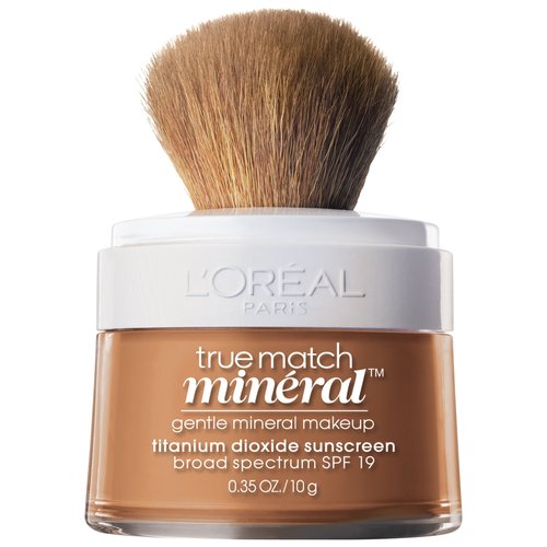 L'Oréal Paris True Match Loose Powder Mineral Foundation, Classic Tan, 0.35 oz.