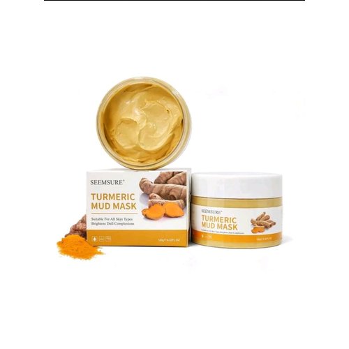 Turmeric face mud mask