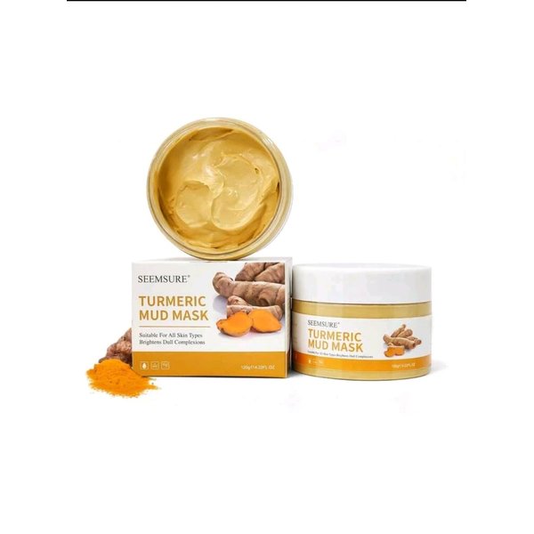 Turmeric face mud mask