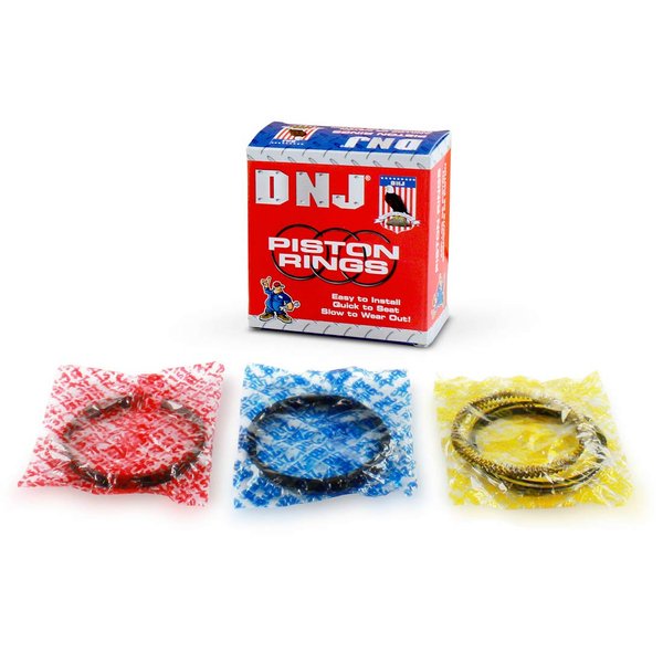 DNJ PR336 Piston Ring Set Standard Size For 06-17 Chevrolet, GMC 2.4L L4 DOHC Naturally Aspirated LEA,LUK,LAF