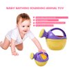 STOBOK Watering Can, 2pcs Watering Can Toy Plastic Watering Kettles Kids Watering Pots Bath Toys Bathtub Toy for Kids Indoor and Outdoor Play (Random Color)