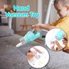 Kids Vacuum Cleaner Toy Set for Toddlers - 2PCS Toy Vacuum Sets for Toddlers 3+ Years Old with Sound Effects, Baby Play Vacuum Pretend Role Play Household Housekeeping Toys for Children Boys Girls