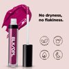 Black Opal BLK/OPL COLORSPLURGE Liquid Matte Lipstick, Fab Fuchsia — long-lasting, enriched with Vitamins C & E, paraben-free, cruelty-free